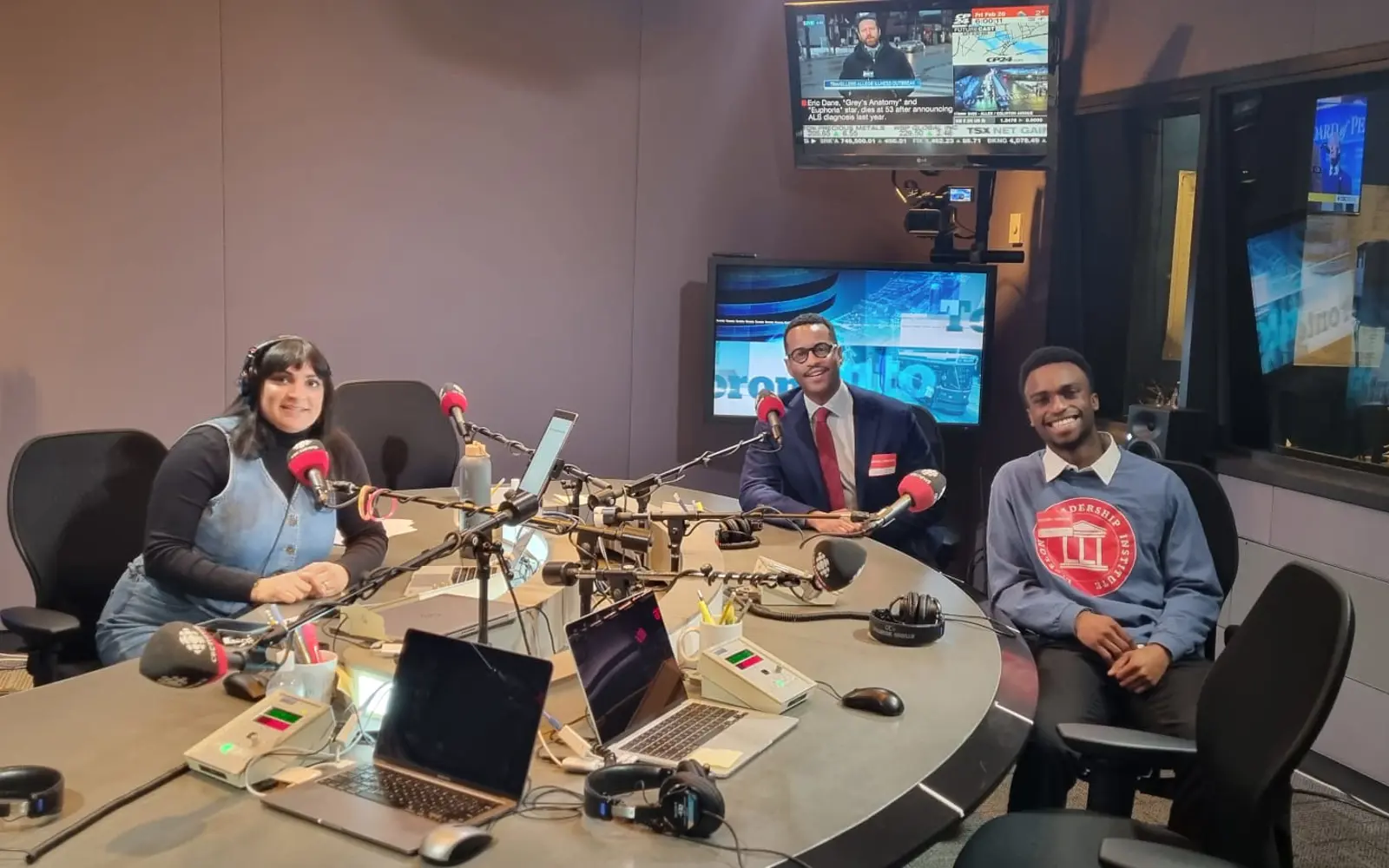 Michael Ekeng, T.A. Blakelock High School student, featured on CBC Radio's Here and Now for the 'We Are Canada' exhibit