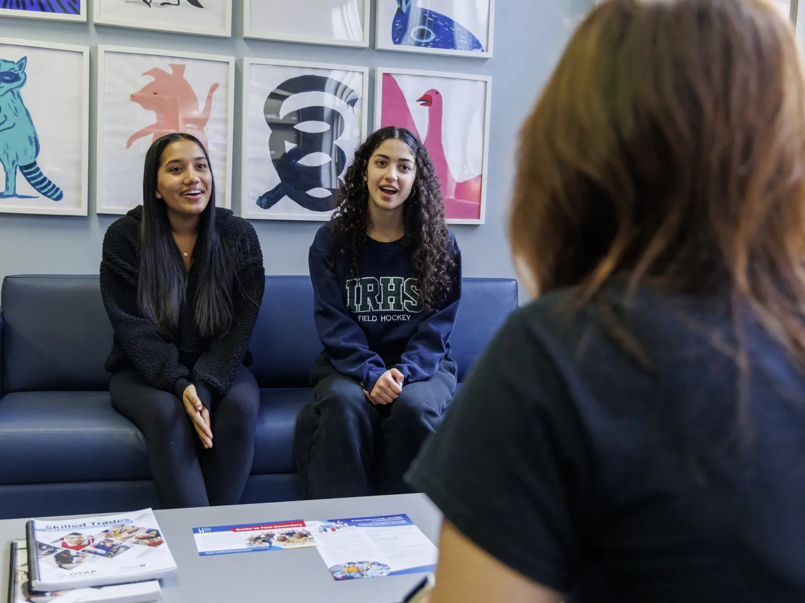 Iroquois Ridge High School students in a Cooperative Education (Co-op) placement