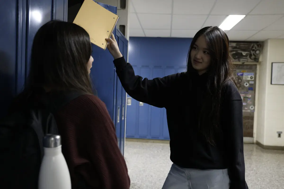French Immersion students at White Oaks Secondary School