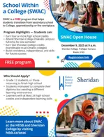 School Within A College Open House