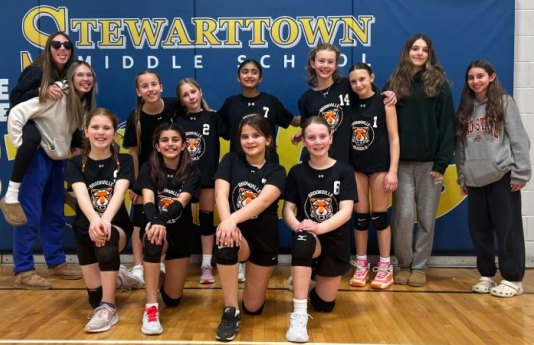 CONGRATULATIONS TO THE GR. 5/6 GIRLS VOLLEYBALL TEAM