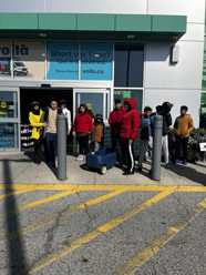 Students shopping at Sobey's