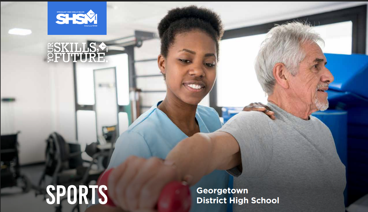 a woman working in a gym with a man.