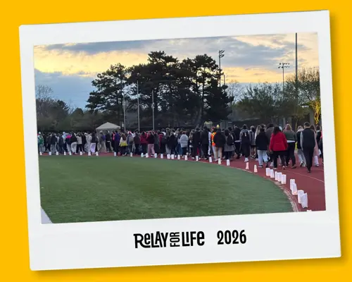 Nelson students watching the Relay for Life