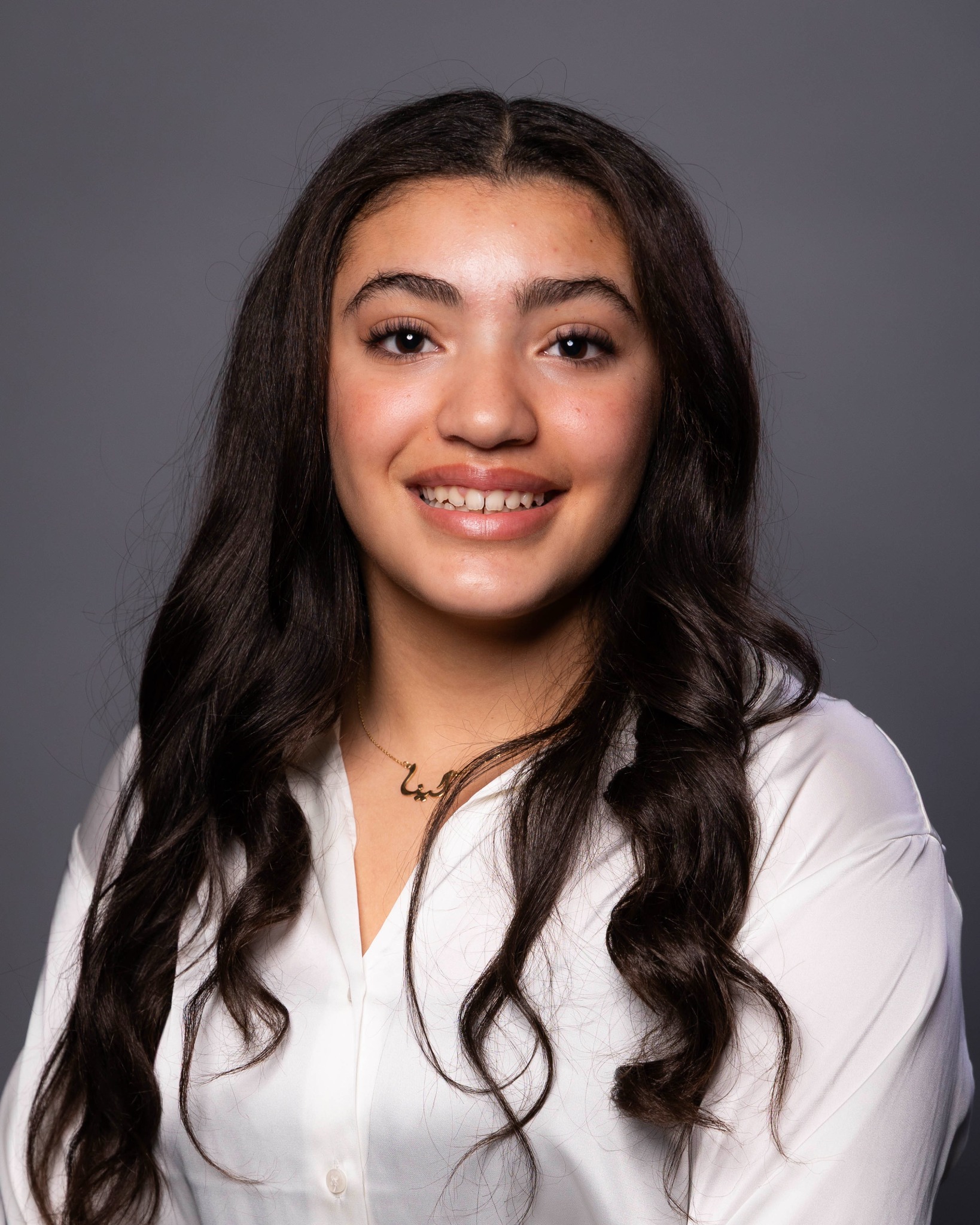 Portrait of Lina Elmaddah from Orchard Park Public School