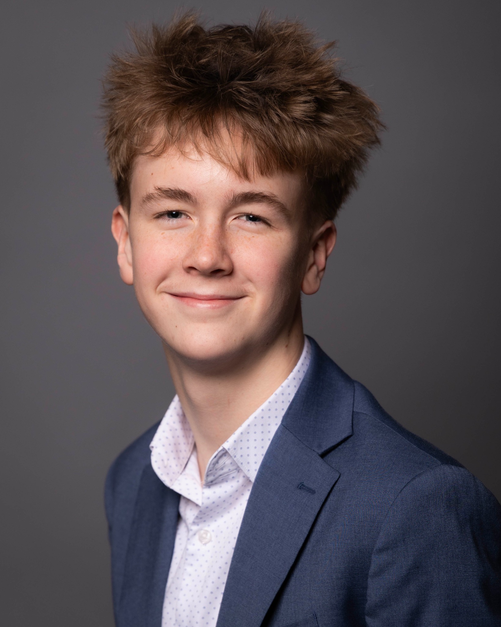 Portrait of Fionn Kelly from Kilbride Public School