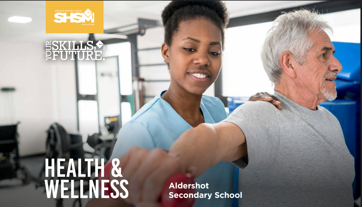 a young woman assisting an older man in the gym