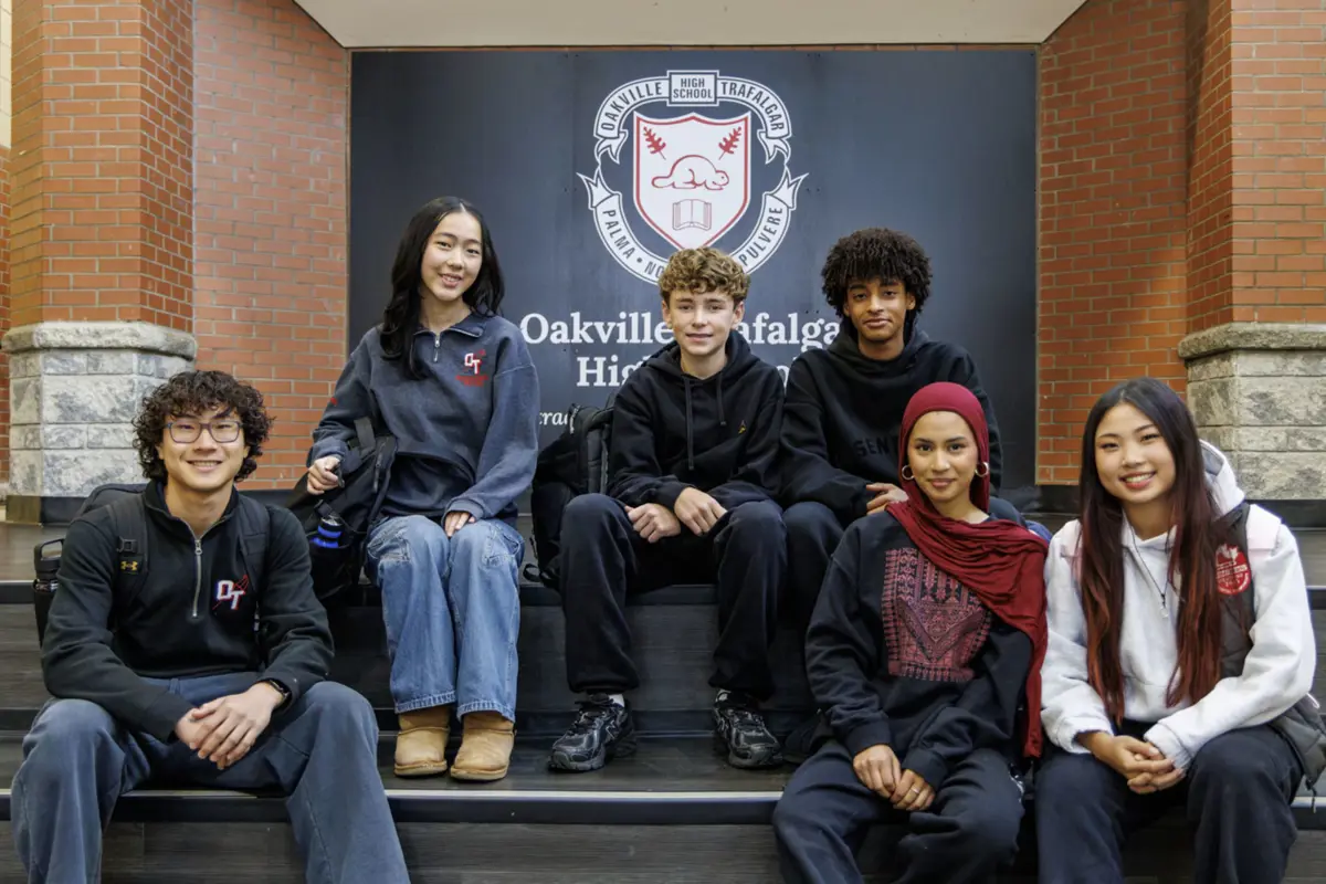 French Immersion students at Oakville Trafalgar High School