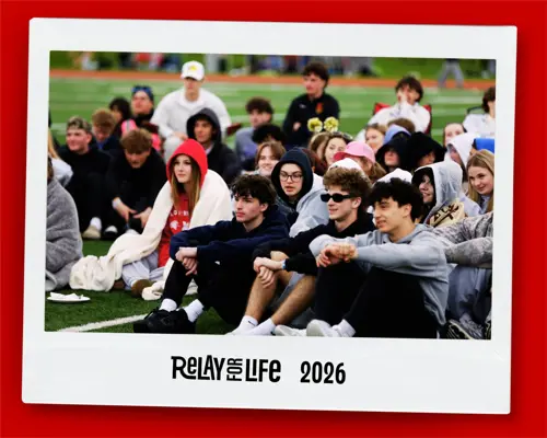 Nelson students watching the Relay for Life