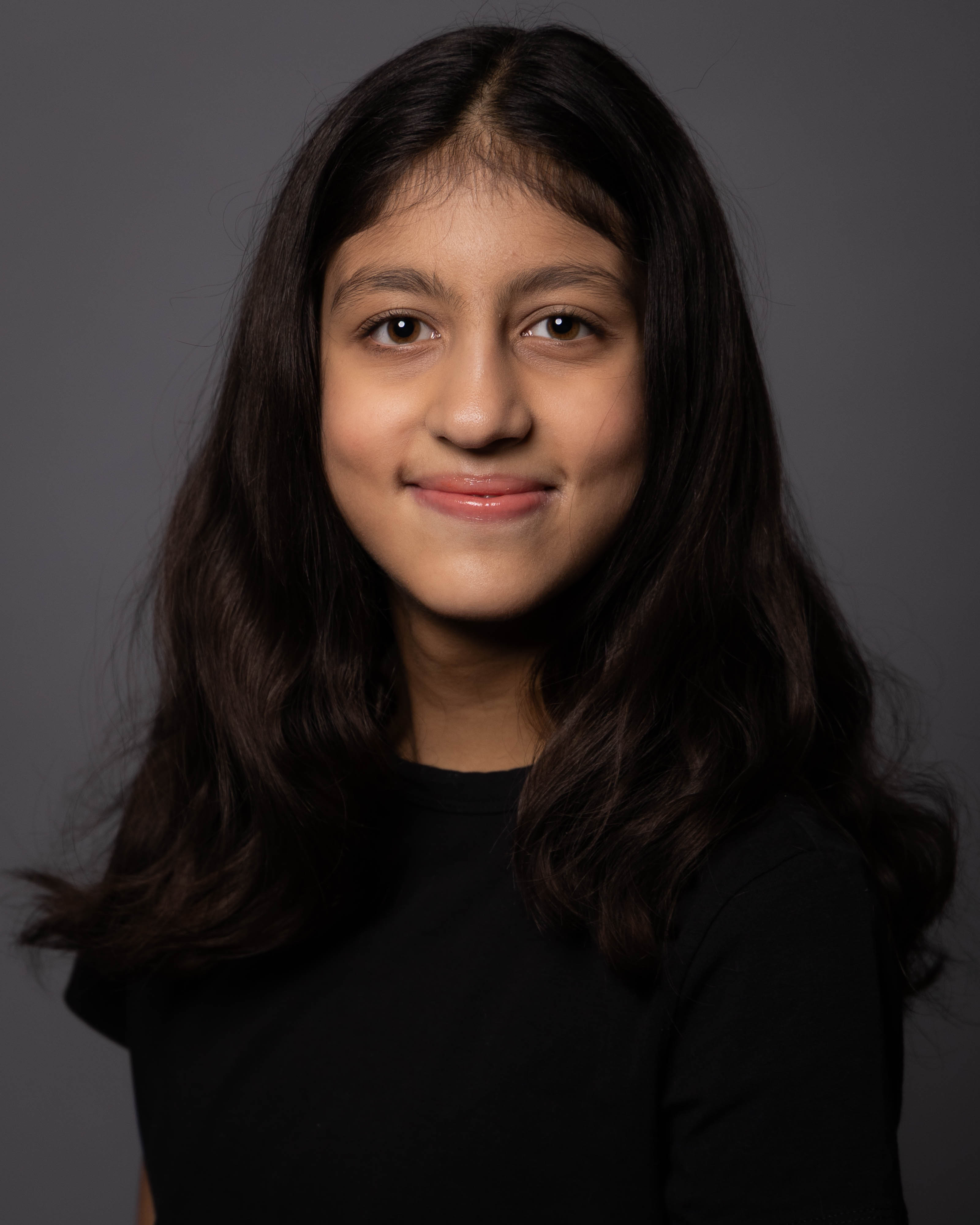 Portrait of Prisha Mahajan from Florence Meares Public School