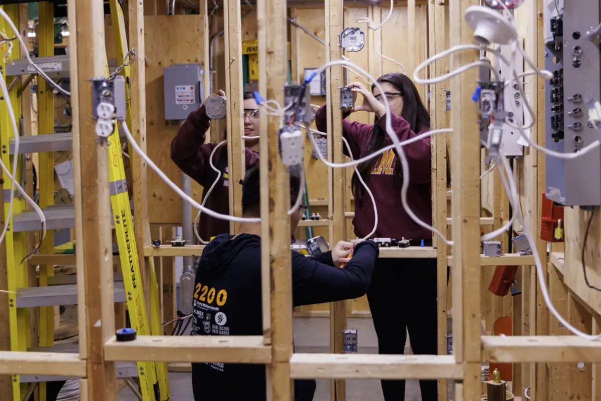 OYAP students at M.M. Robinson High School