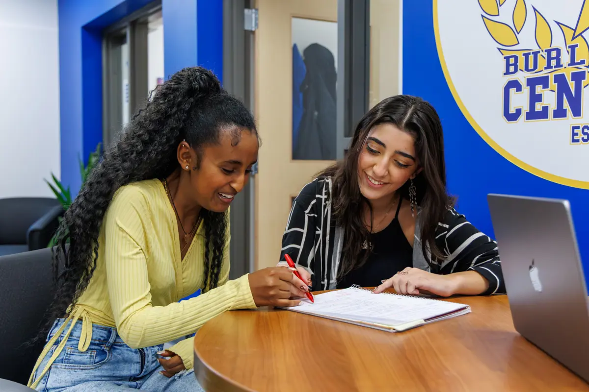 French Immersion students at Burlington Central School